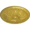 Ekena Millwork Granada Ceiling Medallion (Fits Canopies up to 4 1/4"), Hand-Painted Rich Gold, 15 3/4"OD x 5/8"P CM16GARGS - alternate 4